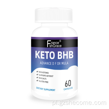 Keto Suplementy do utraty masy ciała Połącz kapsułki keto bhb